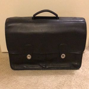 Authentic Coach leather Laptop briefcase